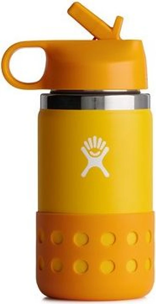 12oz Kids Wide Straw Canary