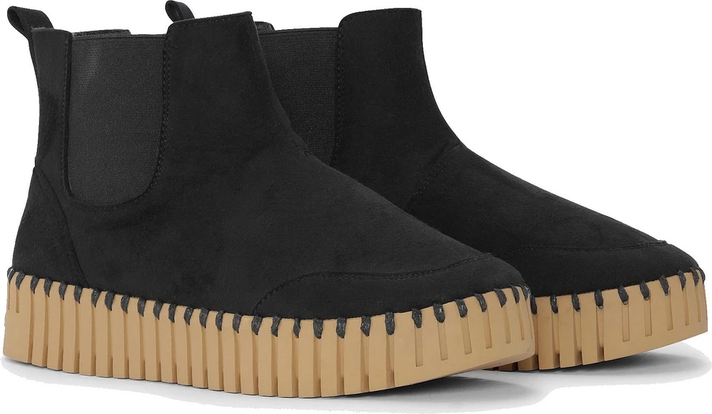 Tulip6370 Black Suede