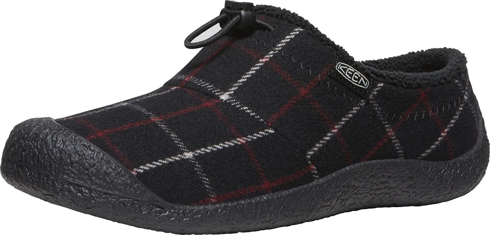 W Howser III Slide Black Plaid