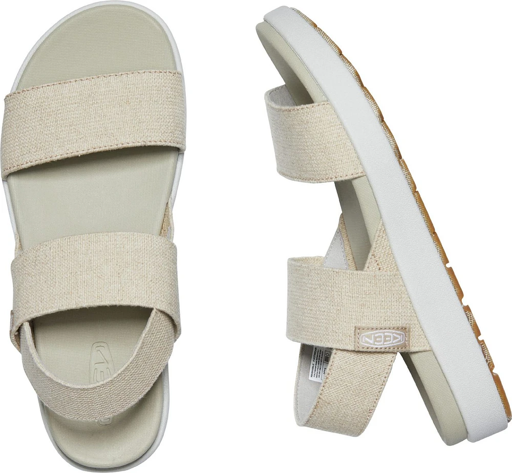 Women's Elle Backstrap Natural Hemp