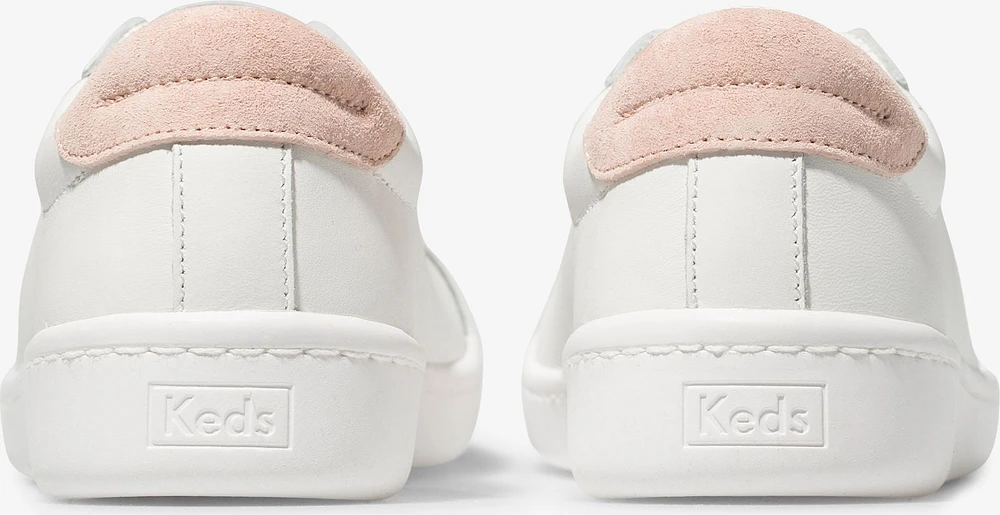 Ace Leather White & Blush