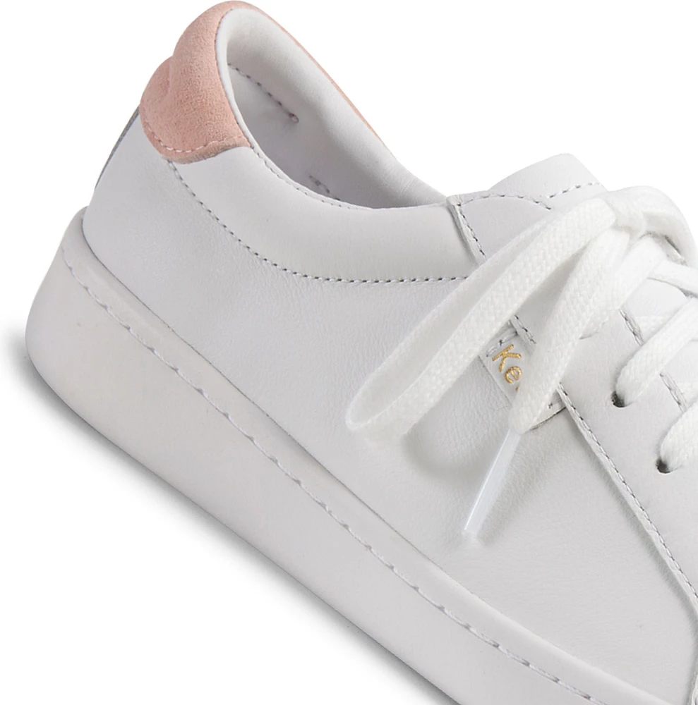 Ace Leather White & Blush