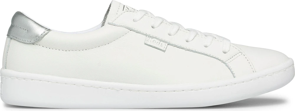 Ace Leather White/Silver