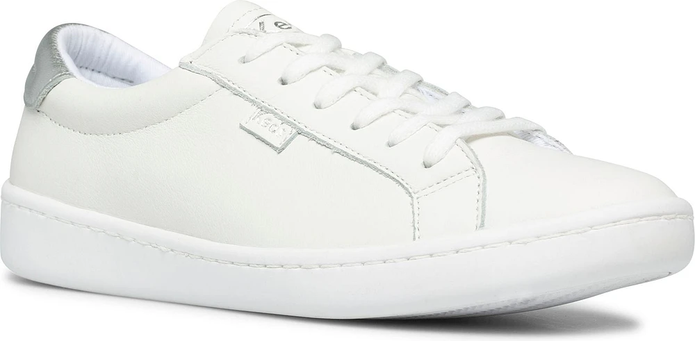 Ace Leather White/Silver
