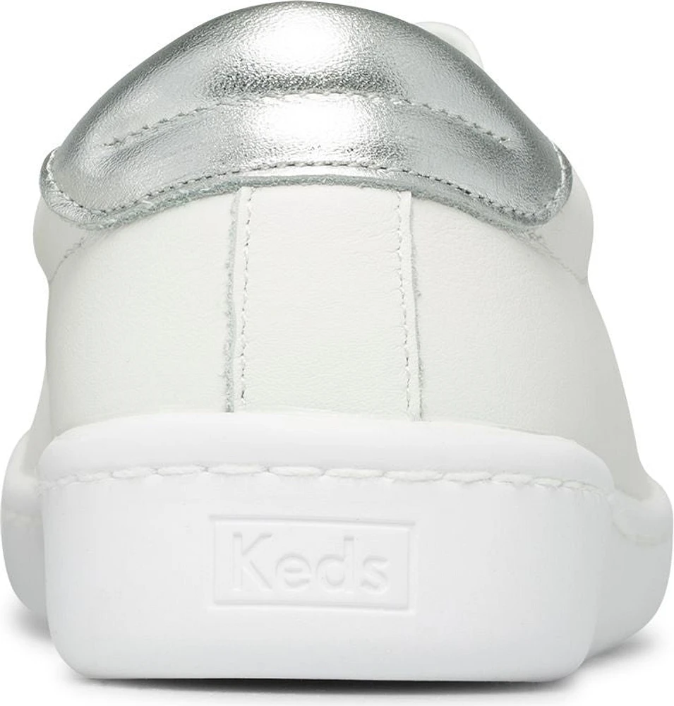 Ace Leather White/Silver