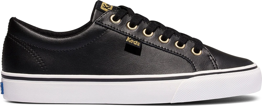 Jump Kick Leather Black & Gold