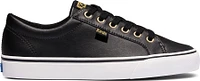 Jump Kick Leather Black & Gold