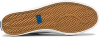 Jump Kick Perforated Leather White & Gold