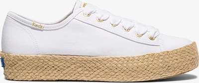 Triple Kick Washed Mtlc Jute Brilliant White