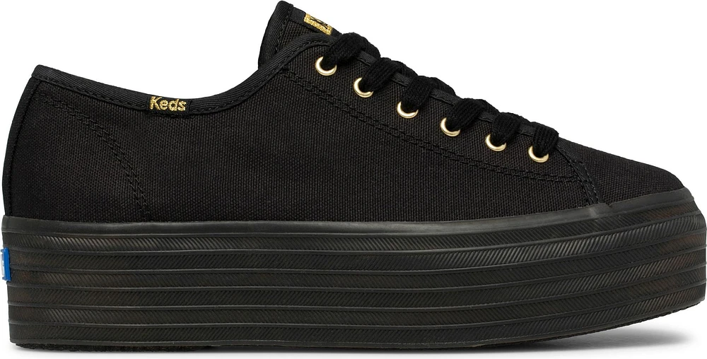 Triple Up Canvas Black