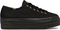 Triple Up Canvas Black