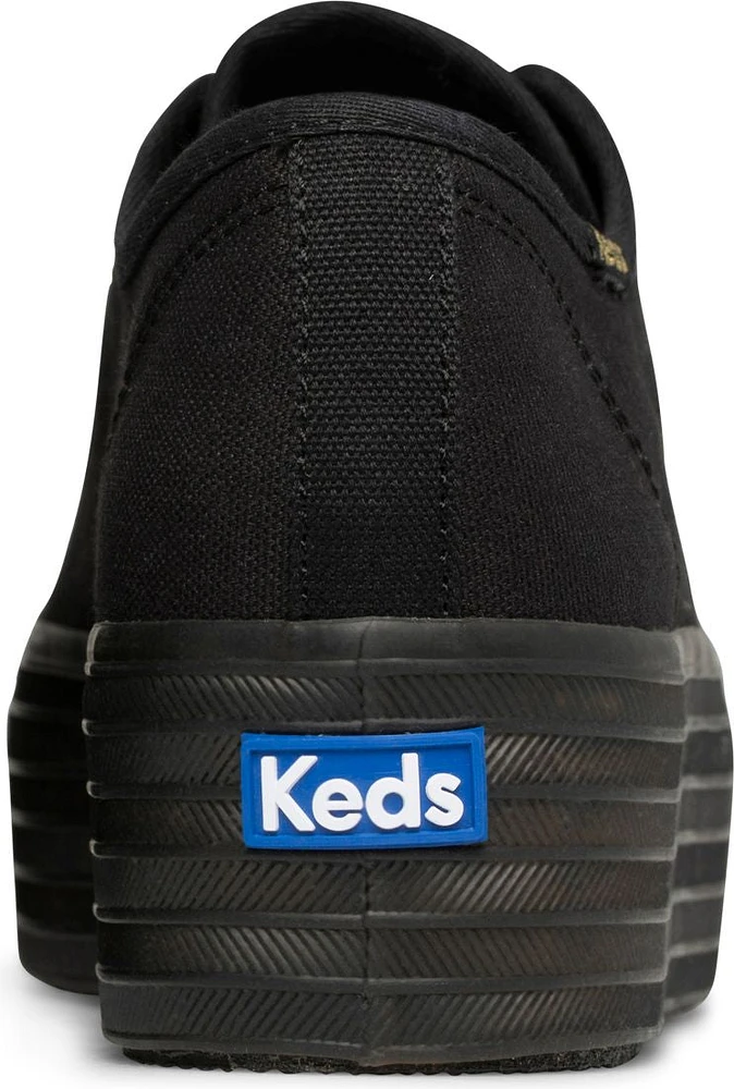 Triple Up Canvas Black