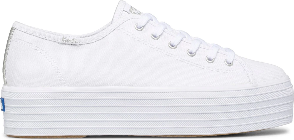Triple Up Canvas White