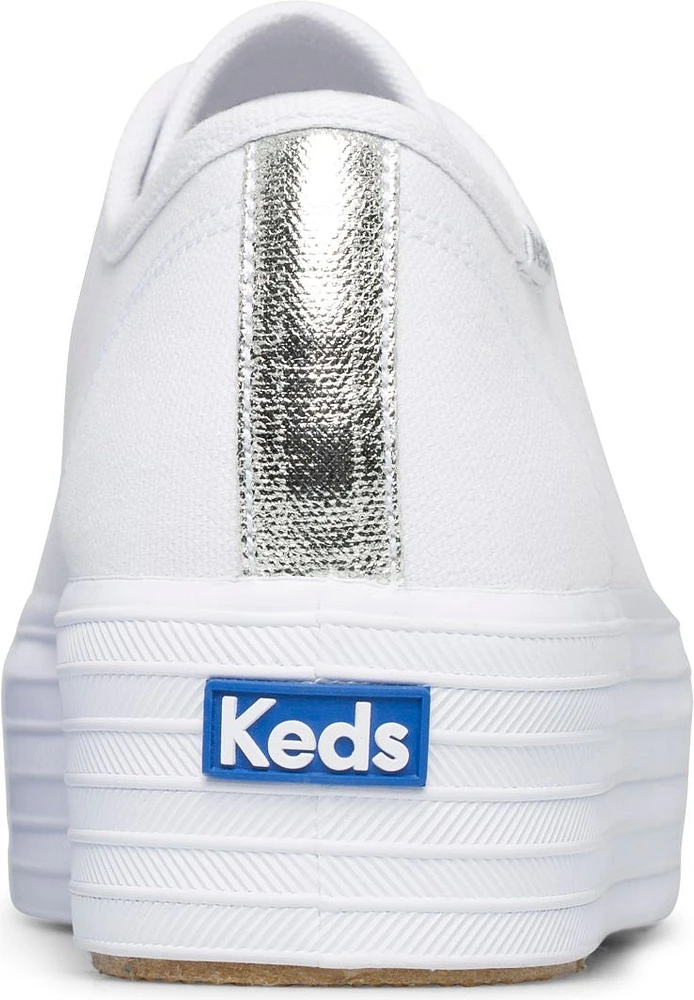 Triple Up Canvas White