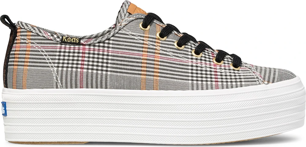Triple Up Waxed Canvas Black Multi