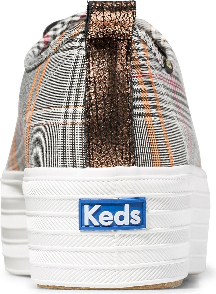Triple Up Waxed Canvas Black Multi