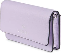 2 In 1 Wallet Crossbody SLG Lavender Pebble