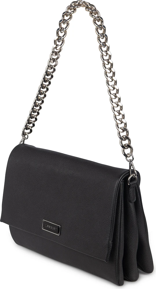 3 In 1 Crossbody Shoulder Bag Black Pebble