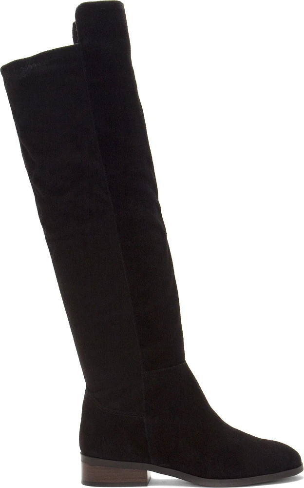 Calypso-black - Oiled Suede Stretch G300 Black
