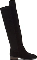Calypso-black - Oiled Suede Stretch G300 Black