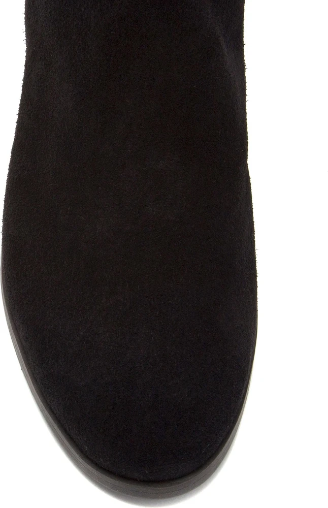 Calypso-black - Oiled Suede Stretch G300 Black