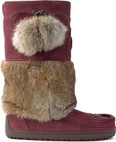 Snowy Owl Waterproof Burgundy