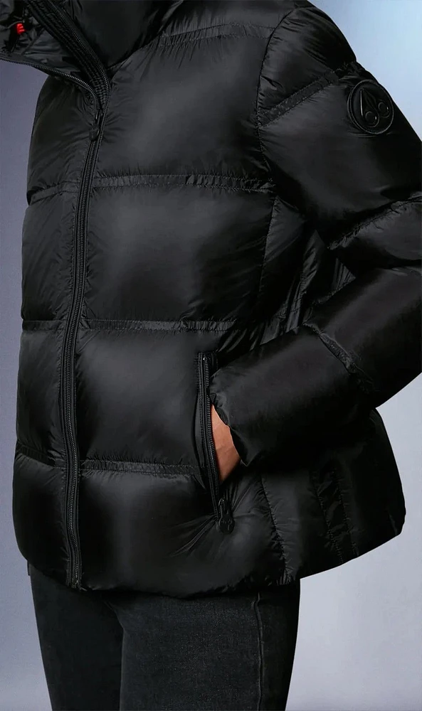 Baddeck Puffer Black