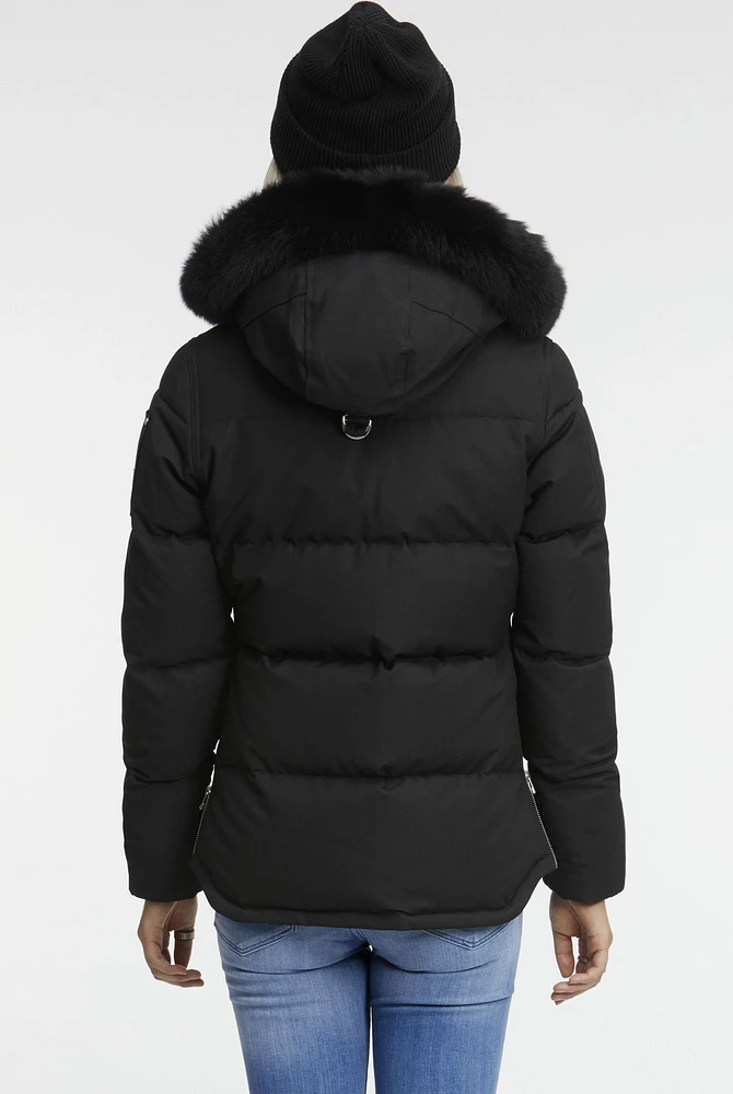 Ladies 3Q Jacket Black-black