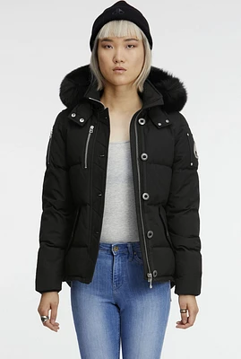 Ladies 3Q Jacket Black-black