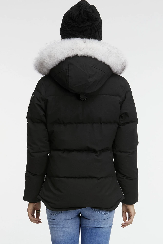 Ladies 3Q Jacket Black-natural