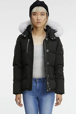 Ladies 3Q Jacket Black-natural