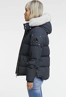 Ladies 3Q Jacket Navy-natural
