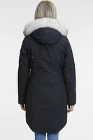 Ladies Stirling Parka Navy-natural