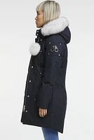 Ladies Stirling Parka Navy-natural