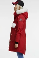 Ladies Stirling Parka Red-natural