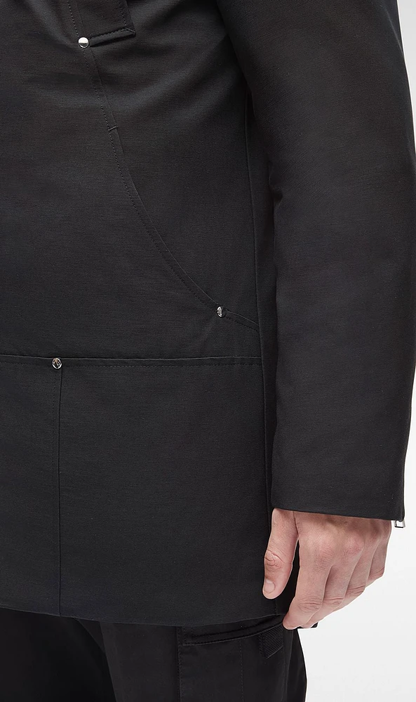 Stirling Parka Shearling Black