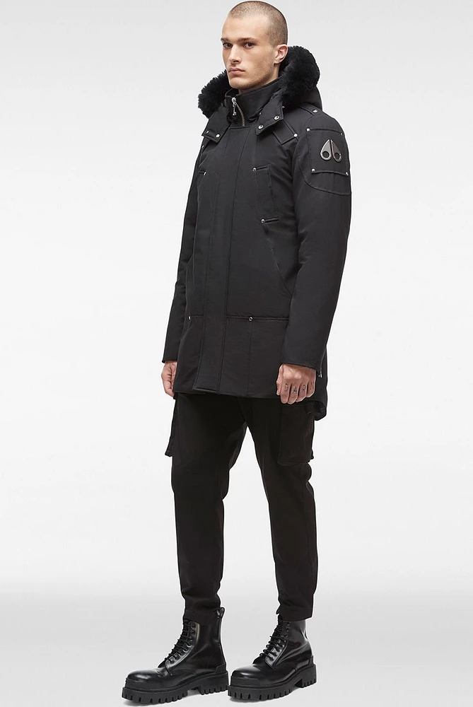 Stirling Parka Shearling Black