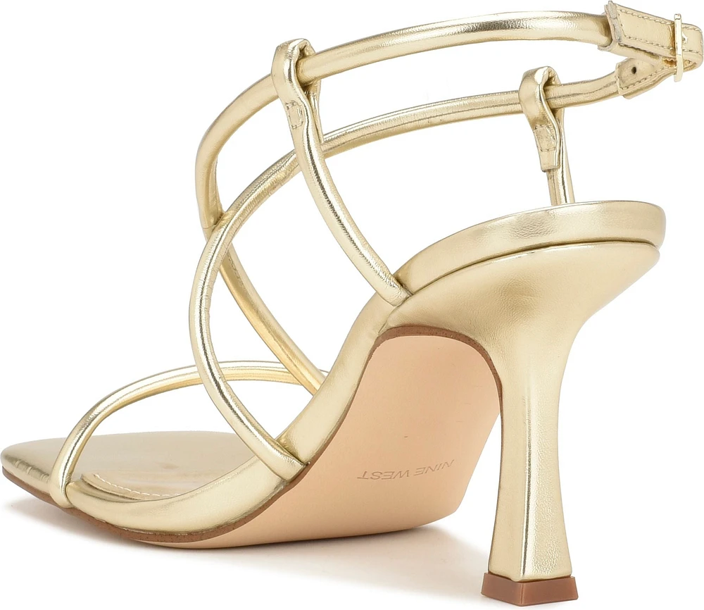 Yuki 3 Gold Strappy Sandal