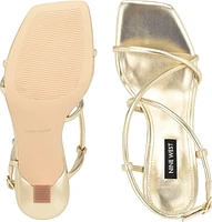 Yuki 3 Gold Strappy Sandal