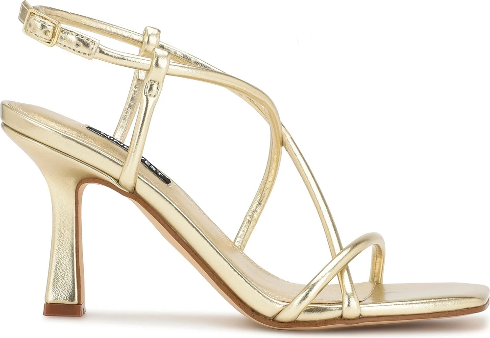 Yuki 3 Gold Strappy Sandal