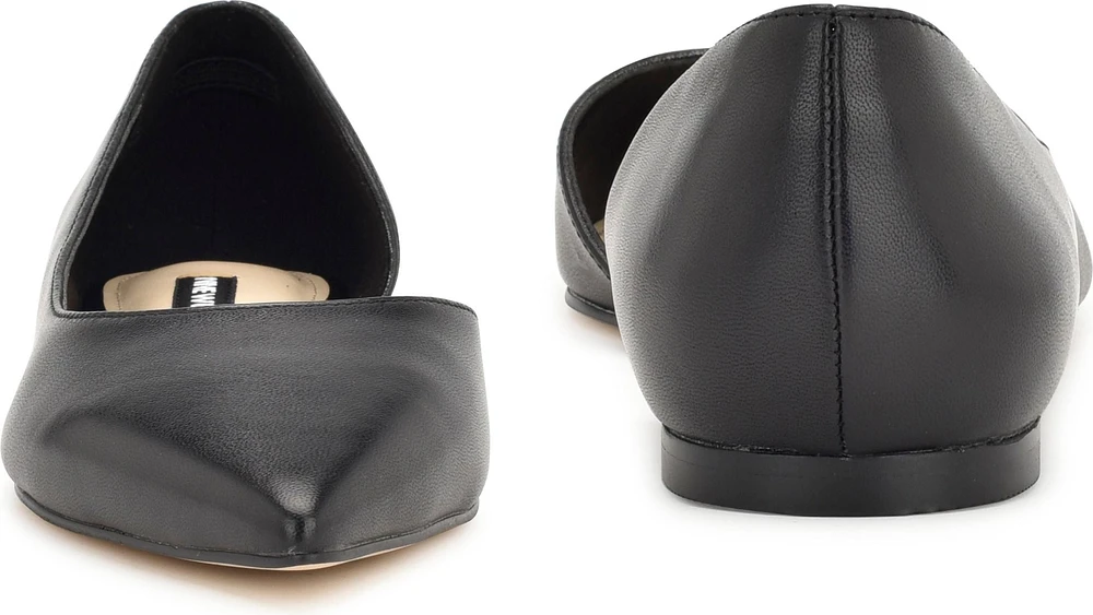 Blaha Black Flat Shoe