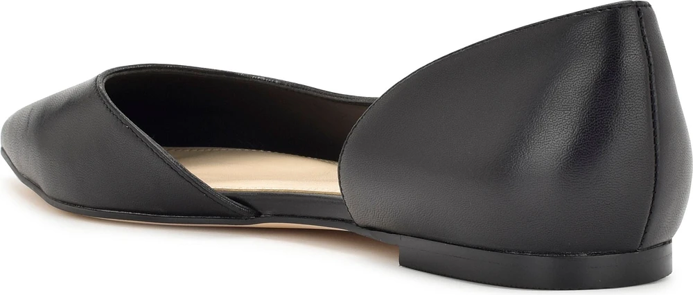 Blaha Black Flat Shoe