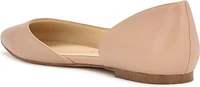 Blaha Chic Cream Flat Shoe