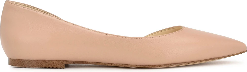Blaha Chic Cream Flat Shoe