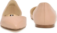 Blaha Chic Cream Flat Shoe