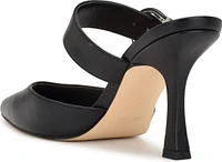Sanra 3 Black Open Back Pump