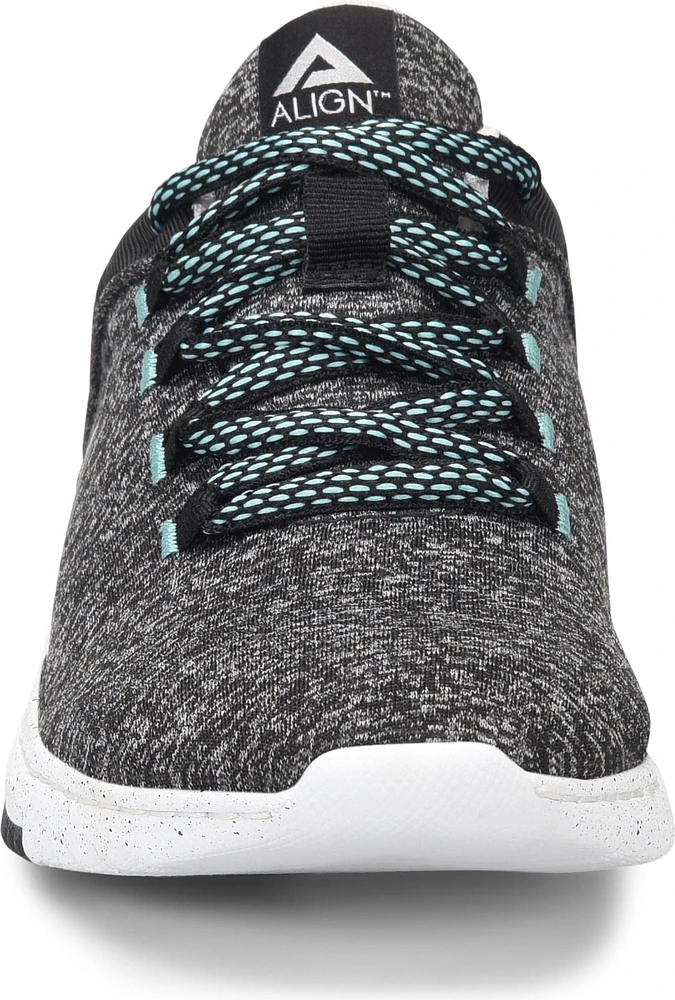 Elin Mesh Black Turquoise