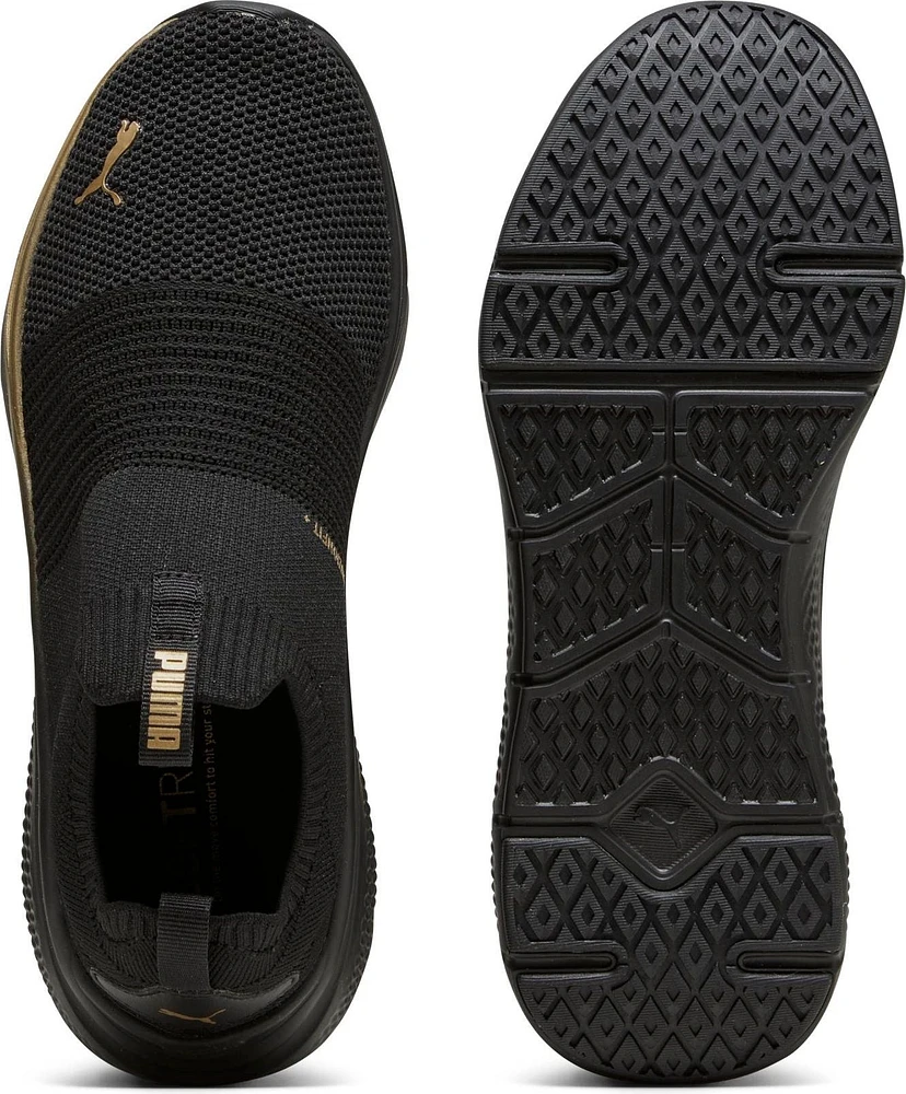 Softride Pro Echo Slip On Molten Metal Black