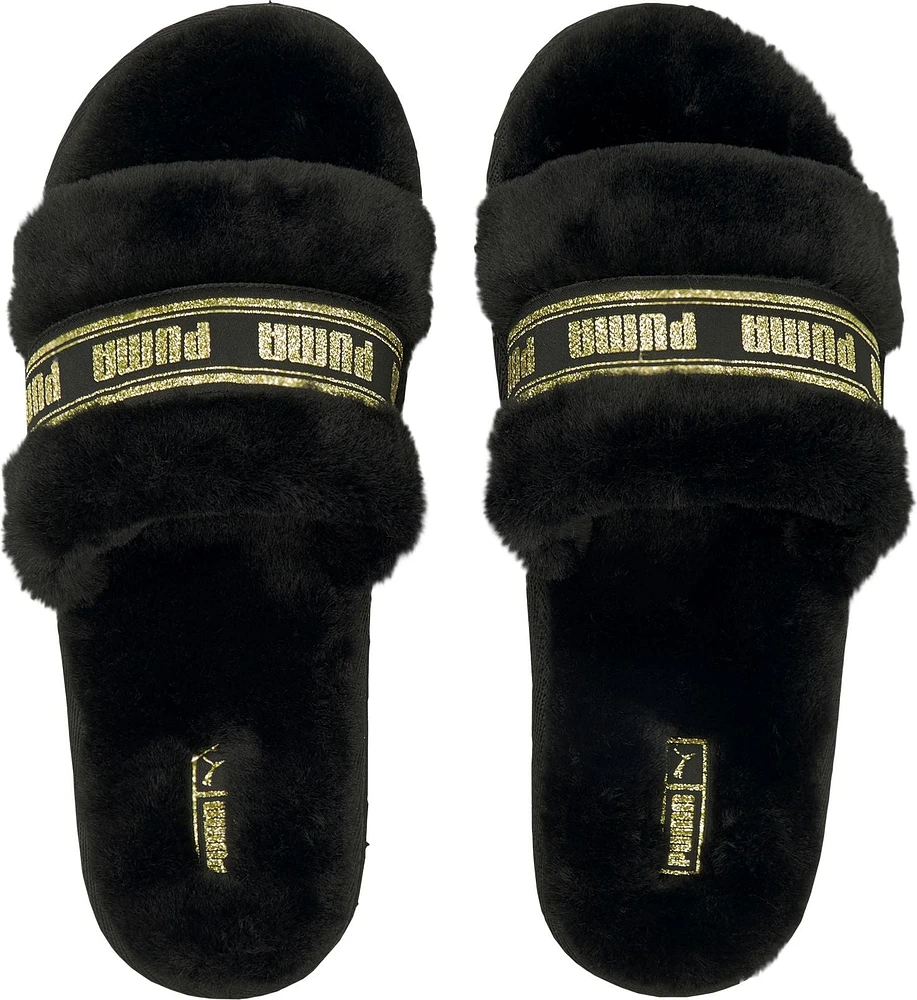 Puma Fluff Black/Gold
