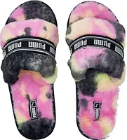 Puma Fluff Tie-dye Black/White